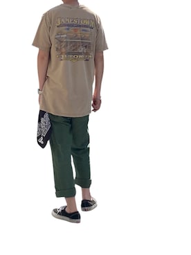 「ハーレーダビッドソン」｜168さん（メンズ・170cm）の夏コーディネート
