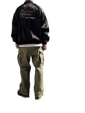 「アメカジ」｜168さん（メンズ・170cm）の冬コーディネート