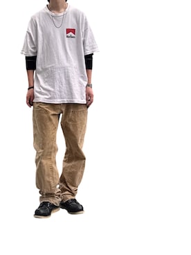 「RED WING（レッドウィング）のアイテム」を使った、168さん（メンズ・170cm）の春コーディネート