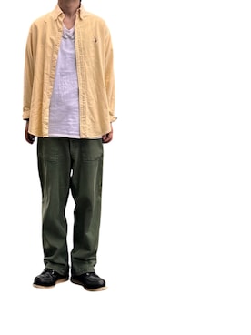 「FRUIT OF THE LOOM（フルーツオブザルーム）のアイテム」を使った、168さん（メンズ・170cm）の夏コーディネート