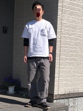 「STUDIO D’ARTISAN（ステュディオダルチザン）のアイテム」を使った、168さん（メンズ・170cm）の春コーディネート