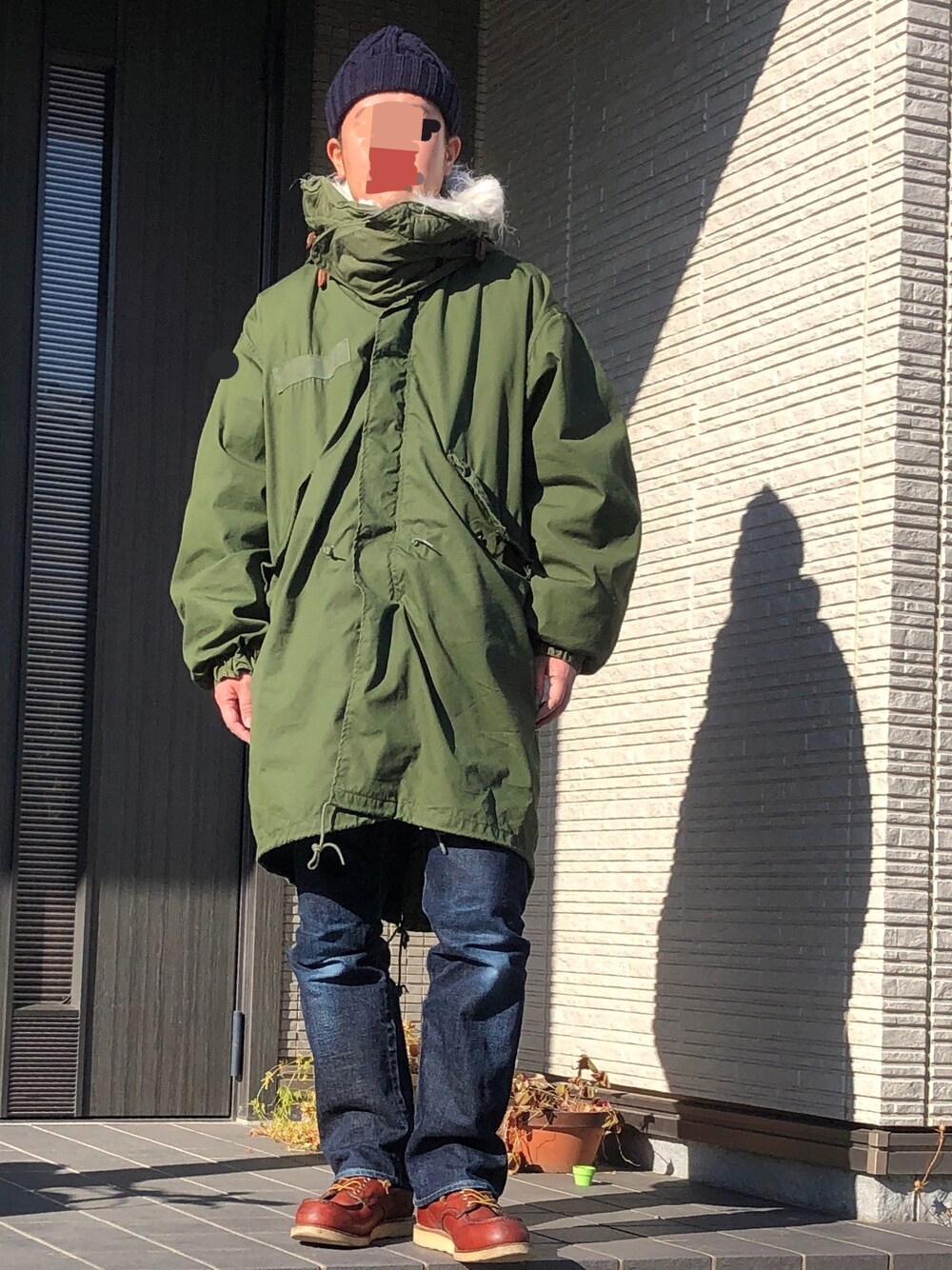 【亀さま】Final 　多重ジップ　モッズコート 168｜VINTAGEのモッズコートを使ったコーディネート - WEAR