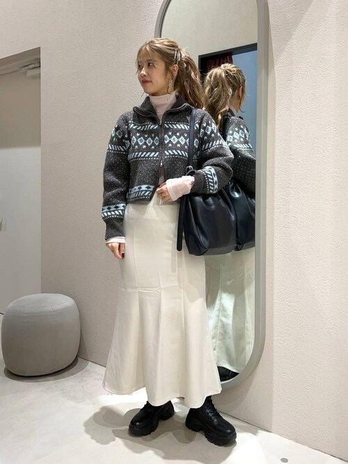 セール】ノルディックジップカーディガンLS 133794（カーディガン