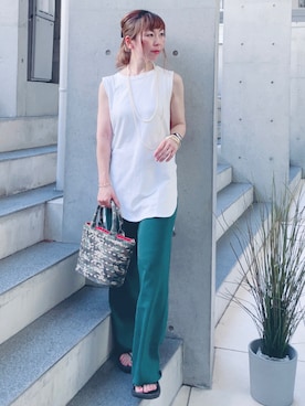 acoさん（レディース・158cm）の夏コーディネート