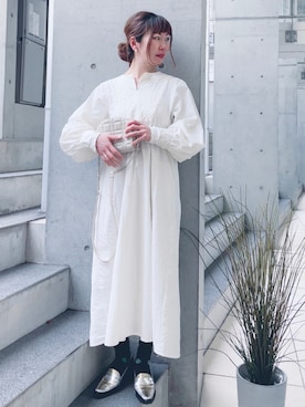 「ソックス」｜acoさん（レディース・158cm）の冬コーディネート