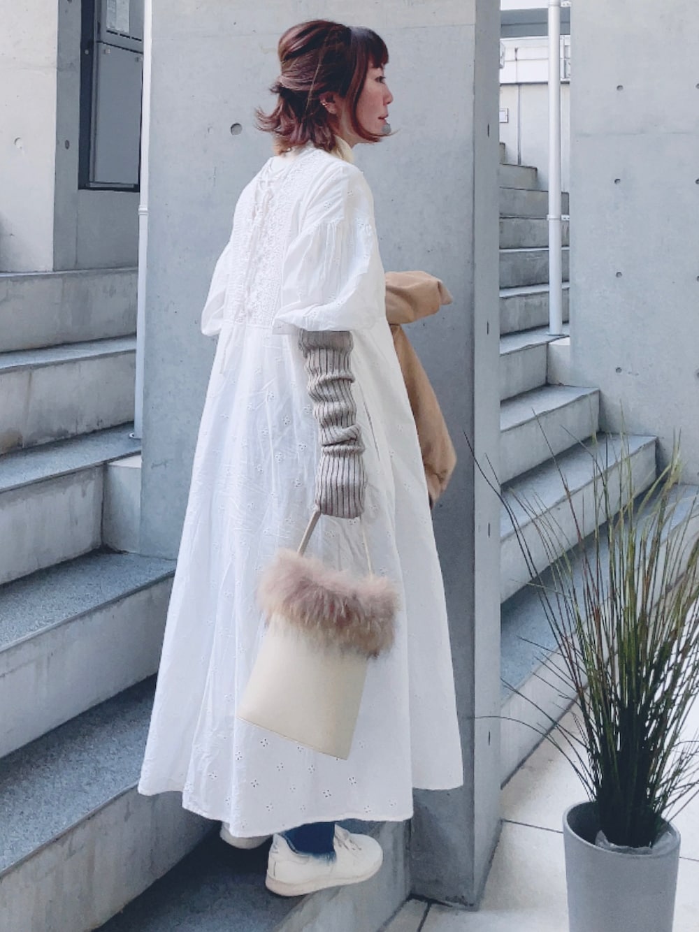 Freada/フリーダ バックレースワンピースを使った人気ファッション