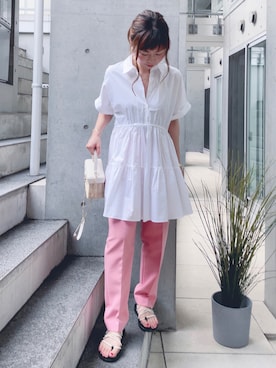 acoさん（レディース・158cm）の夏コーディネート