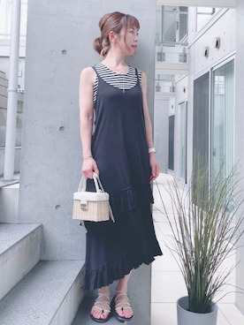 acoさん（レディース・158cm）の夏コーディネート