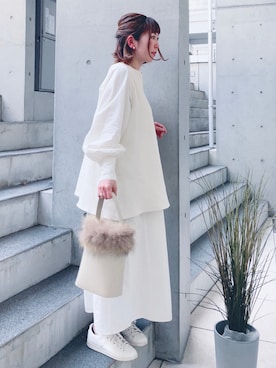 「DRWCYS（ドロシーズ）のアイテム」を使った、acoさん（レディース・158cm）の冬コーディネート