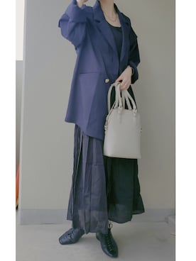 Tomoさん（レディース・158cm）の夏コーディネート