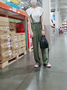 Tomoさん(レディース・158cm)の夏コーディネート