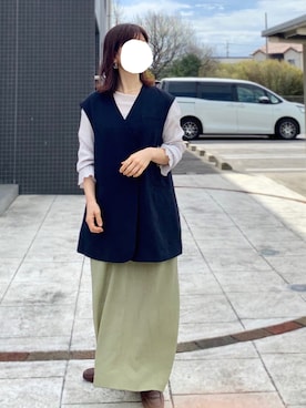 riiさん（レディース・153cm）の春コーディネート