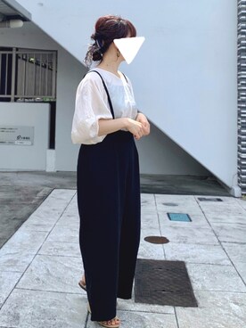 riiさん（レディース・153cm）の夏コーディネート