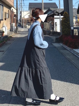 riiさん（レディース・153cm）の冬コーディネート