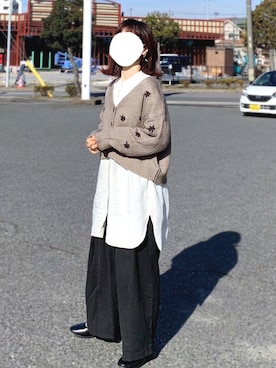 riiさん（レディース・153cm）の冬コーディネート