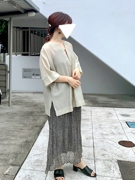 riiさん（レディース・153cm）の秋コーディネート