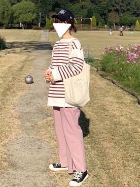 riiさん（レディース・153cm）の秋コーディネート