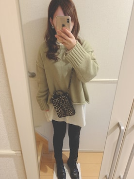 𝚜𝚊𝚢𝚊さん（レディース・156cm）の冬コーディネート