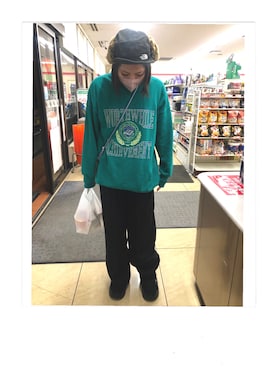 mayaさん（レディース・163cm）の冬コーディネート