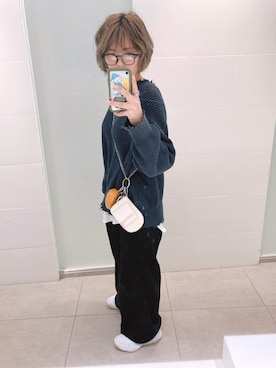 「ジーナシス」｜「アイテム（スニーカー）」を使った、mayaさん（レディース・163cm）の春コーディネート