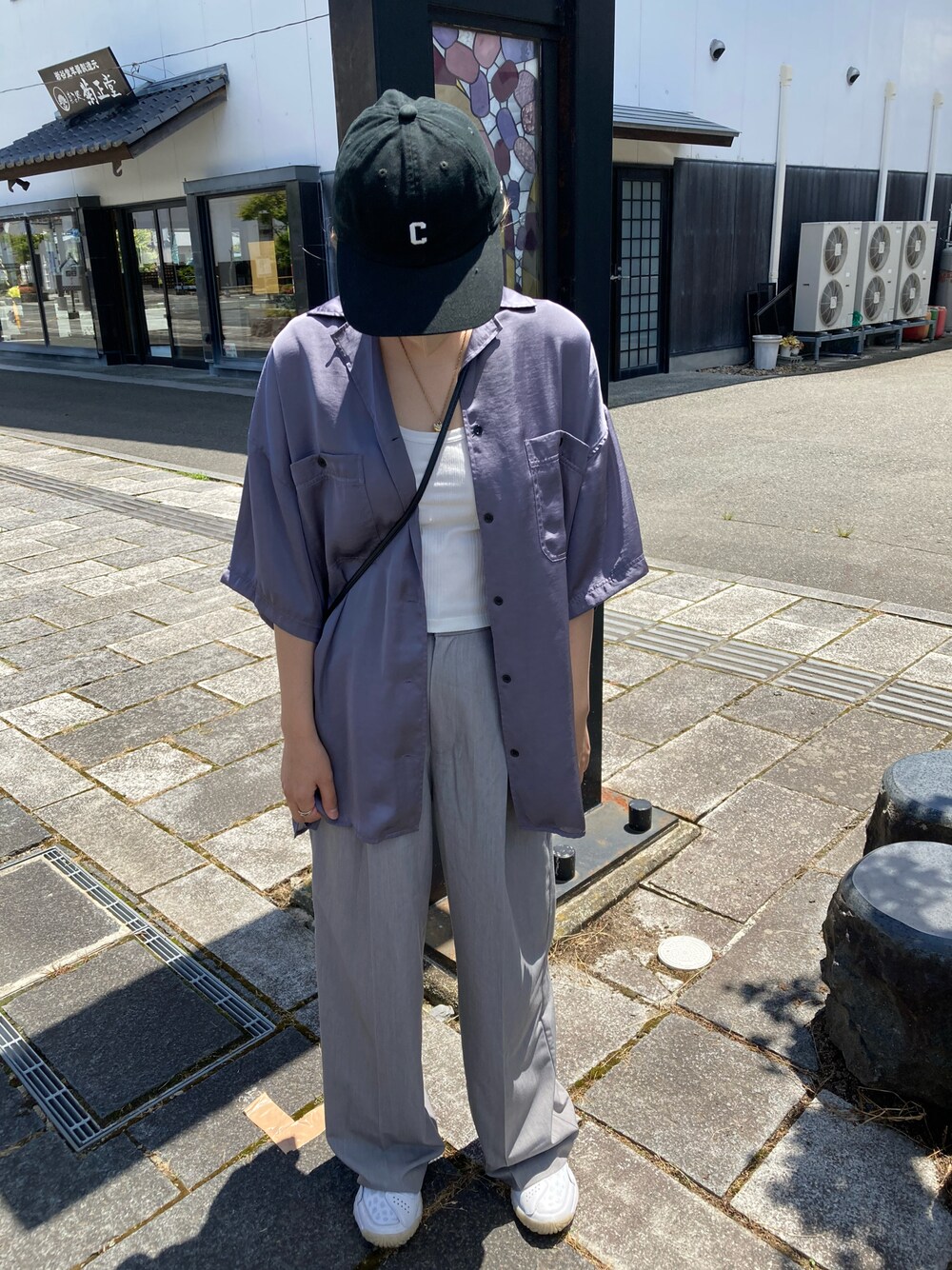 JEANASIS - 【タグ付】JEANASIS サテンカイキンシャツSS JEANASIS（ジーナシス）の「サテンカイキンシャツSS/885455