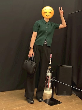 「アイテム（ドレスシューズ）」を使った、aimさん（レディース・168cm）の秋コーディネート