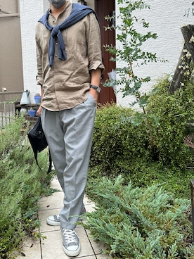 Cruciani◆カーディガン(薄手)/--/コットン/PUP/CU3174 CRUCIANI（クルチアーニ）の「Cruciani コットンニット