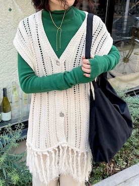 〰️さん（レディース・160cm）の春コーディネート
