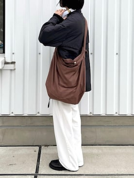 「HOTPING（ホッピン）のアイテム」を使った、〰️さん（レディース・162cm）の冬コーディネート