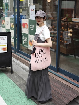 〰️さん(レディース・161cm)の夏コーディネート