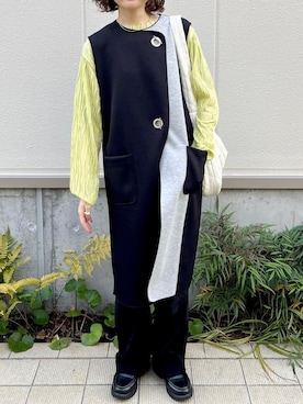 〰️さん（レディース・160cm）の春コーディネート