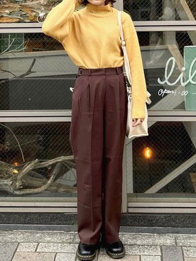 〰️さん（レディース・160cm）の春コーディネート