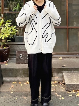 「spoon store（スプーンストア）のアイテム」を使った、〰️さん（レディース・160cm）の冬コーディネート