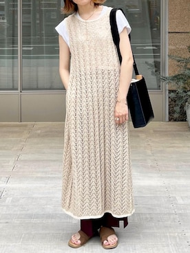 「spoon store（スプーンストア）のアイテム」を使った、〰️さん（レディース・160cm）の秋コーディネート