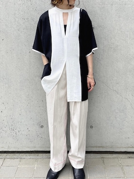 「spoon store（スプーンストア）のアイテム」を使った、〰️さん（レディース・160cm）の夏コーディネート