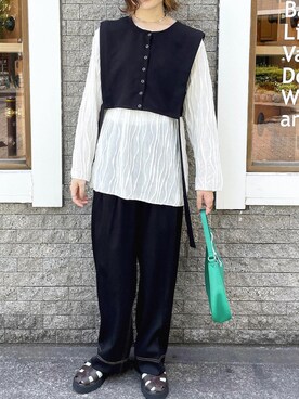 〰️さん（レディース・160cm）の秋コーディネート