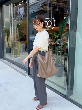 「162cm」｜「アイテム（その他）」を使った、〰️さん（レディース・160cm）の夏コーディネート
