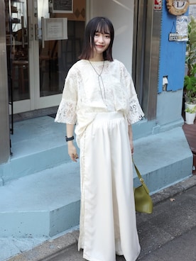 「アイテム（その他）」を使った、〰️さん（レディース・162cm）の秋コーディネート