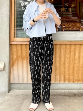 「moment+」｜「アイテム（その他）」を使った、〰️さん（レディース・160cm）の夏コーディネート