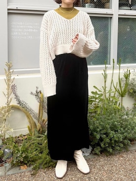 〰️さん（レディース・160cm）の春コーディネート