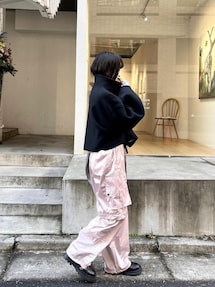 led.tokyo（レッドトウキョウ）の「【led.tokyo】HIGH NECK WOOL SHORT