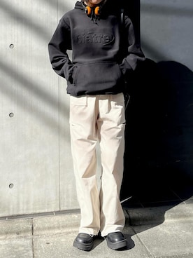 chino cut off side notch PTを使った人気ファッション