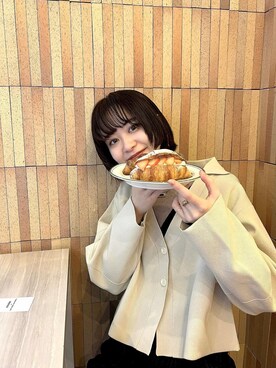「Happy John（ハッピージョン）のアイテム」を使った、〰️さん（レディース・162cm）の春コーディネート