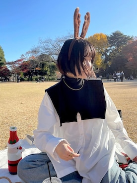 「ピクニック」｜「アイテム（その他）」を使った、〰️さん（レディース・162cm）の春コーディネート