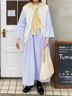 〰️さん（レディース・160cm）の春コーディネート