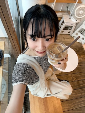 「アイテム（オールインワン・サロペット）」を使った、〰️さん（レディース・162cm）の秋コーディネート