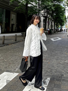 「Hender Scheme（エンダースキーマ）のアイテム」を使った、〰️さん（レディース・162cm）の秋コーディネート