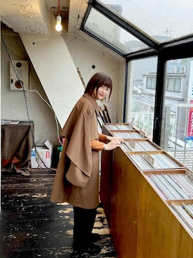 「Knuth Marf（クヌースマーフ）のアイテム（ジャケット/アウター）」を使った、〰️さん（レディース・160cm）の春コーディネート