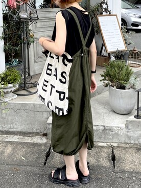 〰️さん（レディース・160cm）の夏コーディネート