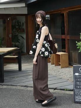 「AKTE（アクテ）のアイテム」を使った、〰️さん（レディース・162cm）の秋コーディネート